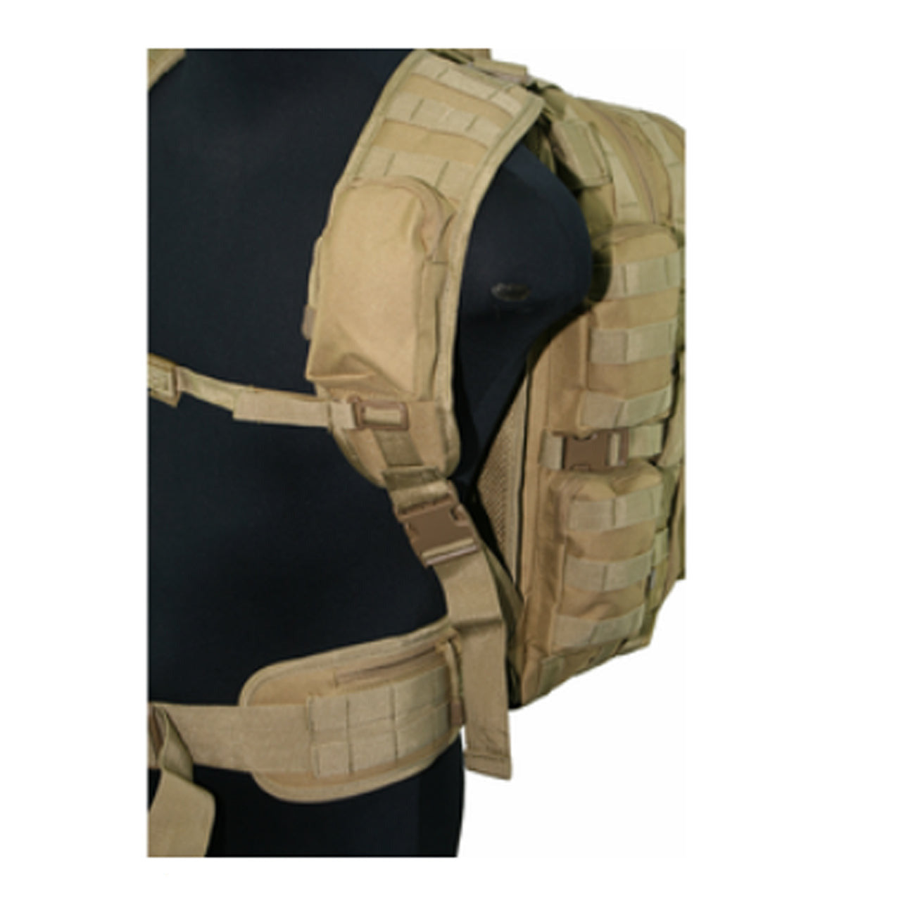 This pack is the ultimate solution for your mission needs! Its main compartment, with a 16.2L capacity, features a hydration pouch and an organizer with multiple pockets. Plus, the secondary 10L compartment comes equipped with a large mesh pocket and internal MOLLE webbing for even more storage. www.defenceqstore.com.au