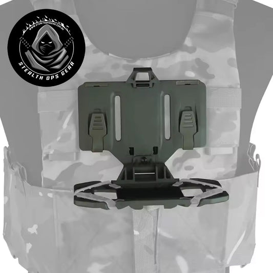 Crafted to hold devices measuring up to 8 x 16 x 2 cm, this board guarantees a secure fit for your gear. It easily mounts onto 4×3 MOLLE systems and is compatible with all MOLLE tactical equipment, making it an essential part of your setup. Featuring a folding fixed buckle, it folds compactly for convenient storage and transport whenever you need. www.defenceqstore.com.au