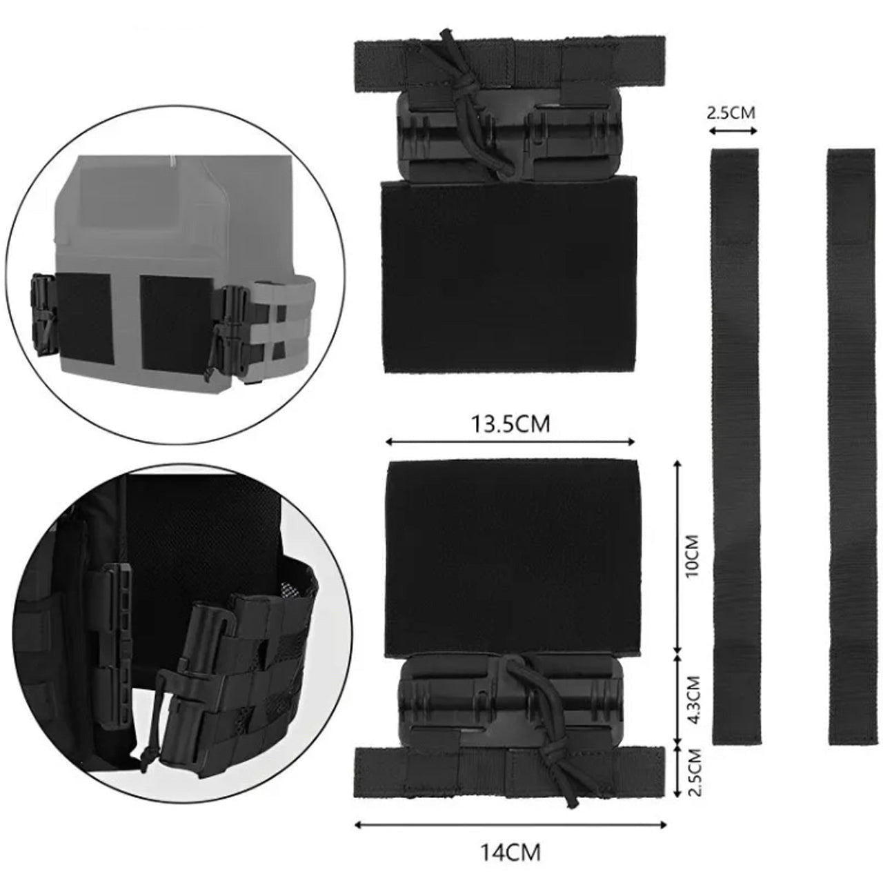 Have you been looking for a quick-release system for your tactical vest? Look no further - the Tactical Quick Release Vest Buckle System Set has you covered! With a simple lift of the cord and pull down, you can easily remove your vest when the situation requires it. www.defenceqstore.com.au