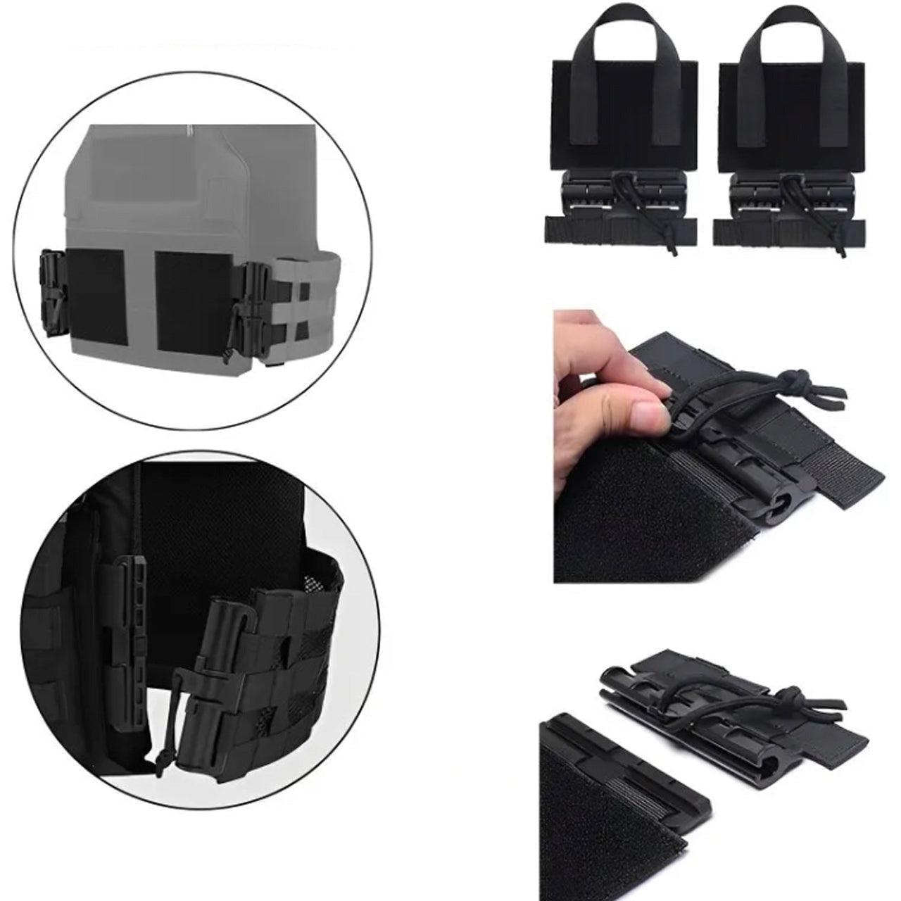 Have you been looking for a quick-release system for your tactical vest? Look no further - the Tactical Quick Release Vest Buckle System Set has you covered! With a simple lift of the cord and pull down, you can easily remove your vest when the situation requires it. www.defenceqstore.com.au