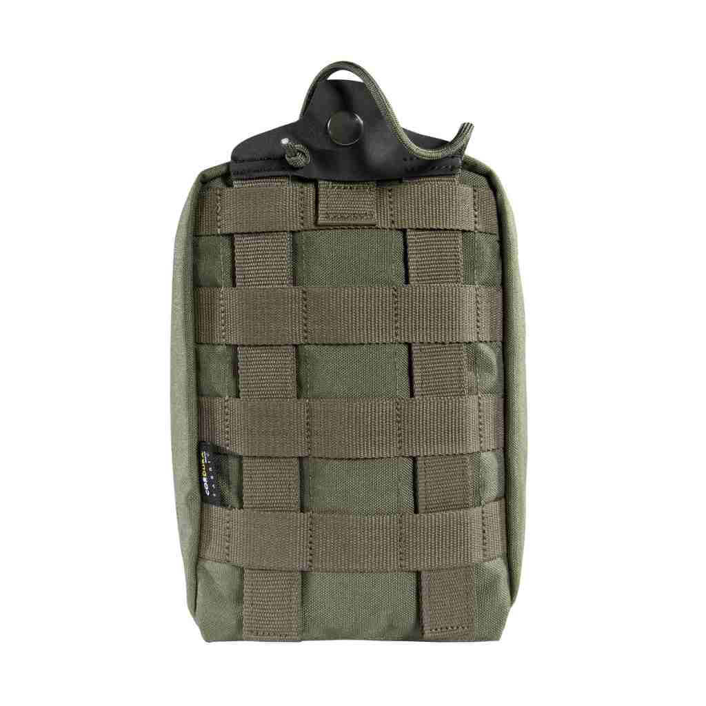 Rescue bag for quick first aid treatment. With integrated scissors pouch on the outside. www.defenceqstore.com.au