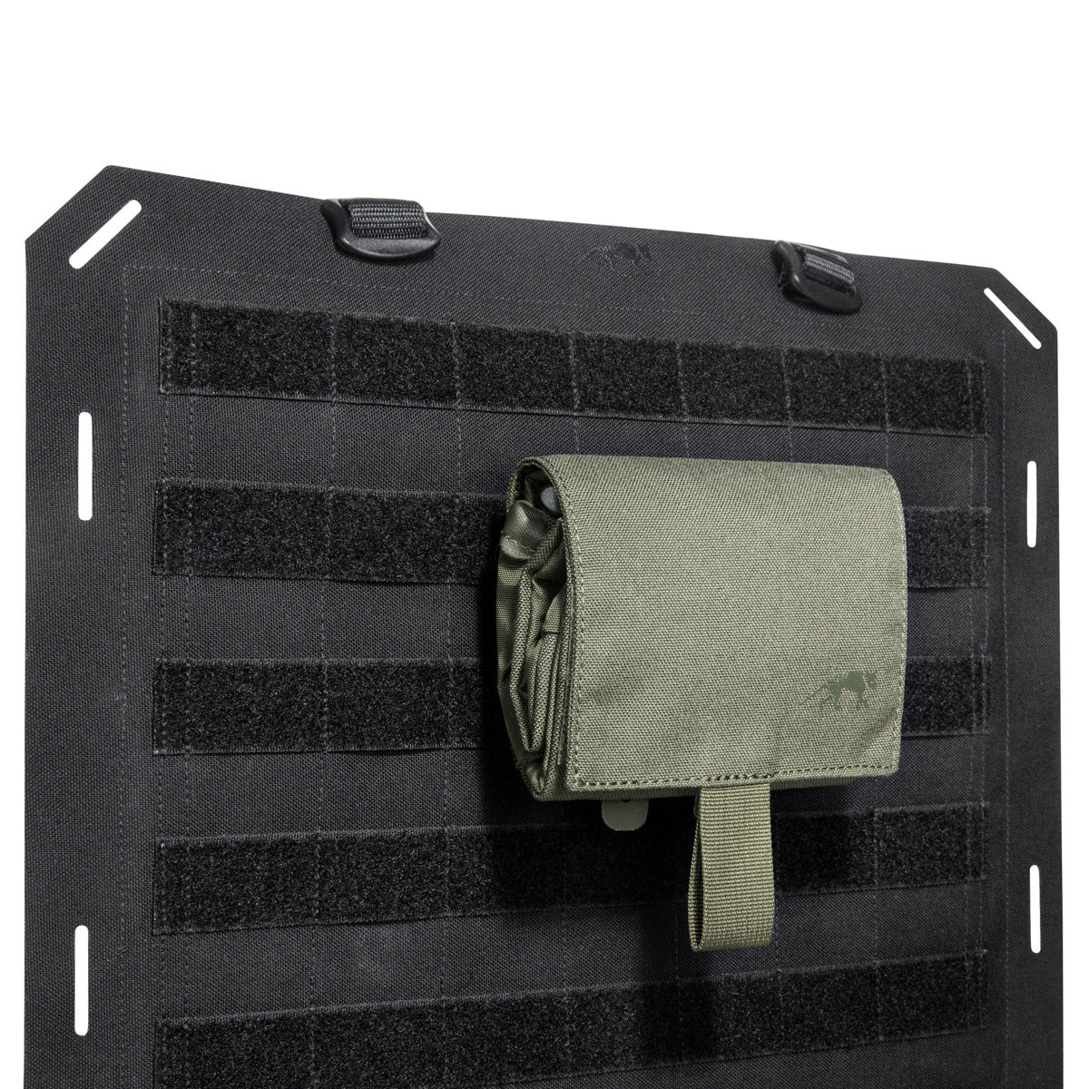 Introducing the Tasmanian Tiger Dump Pouch MKII Olive - the ultimate accessory for any outdoor enthusiast! Unleash your adventurous spirit with this compact yet versatile folding throw-bag, complete with a MOLLE rear panel for easy attachment to your gear. Don't leave home without it! www.defenceqstore.com.au