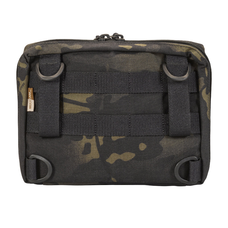 Carry all your essential gear with ease in this durable and versatile MOLLE zipper bag designed for knives, multi-tools, and more. With MOLLE hook-and-loop panels, loops, and D-rings on the outside, you can easily attach additional gear to this bag. Perfect for any adventure where preparedness is key! www.defenceqstore.com.au