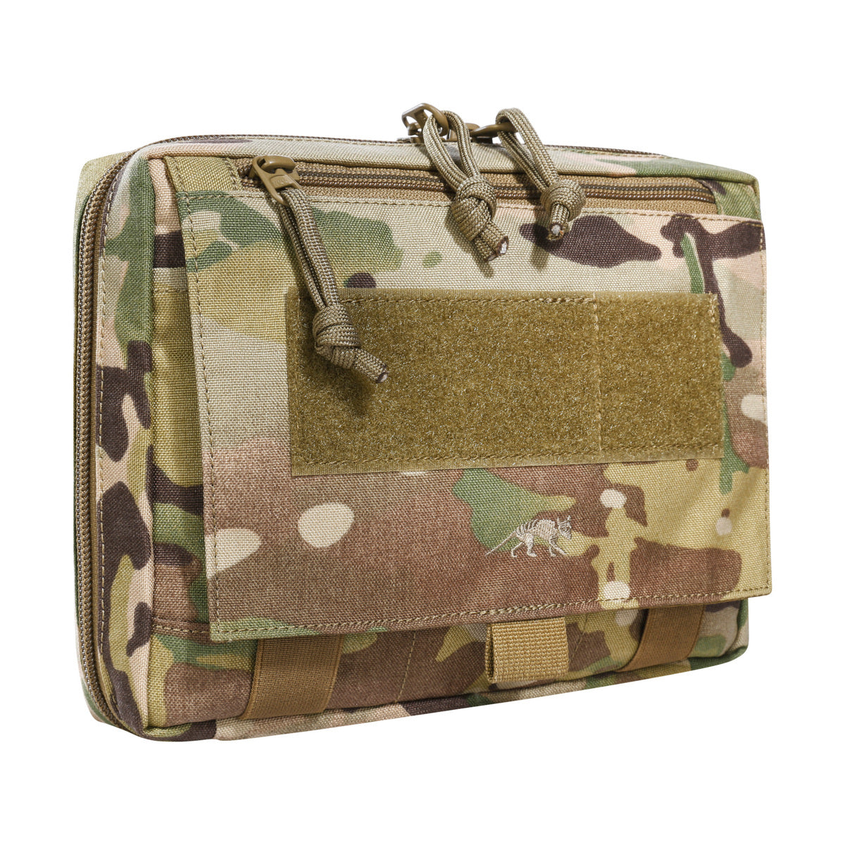 Carry all your essential gear with ease in this durable and versatile MOLLE zipper bag designed for knives, multi-tools, and more. With MOLLE hook-and-loop panels, loops, and D-rings on the outside, you can easily attach additional gear to this bag. Perfect for any adventure where preparedness is key! www.defenceqstore.com.au