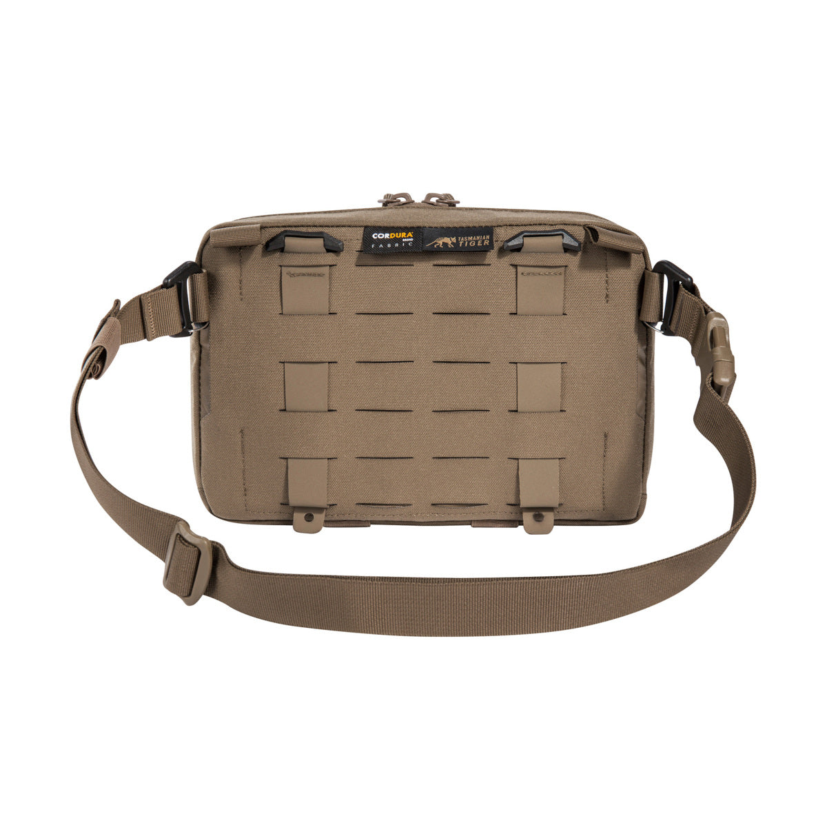 Tactical equipment bag with removable waist belt. The bag has a removable MOLLE reverse system for attachment to plate carriers and backpacks. www.defenceqstore.com.au