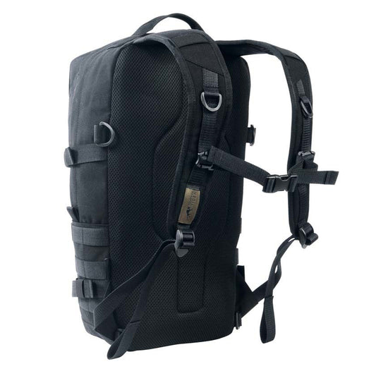 Robust 9 litre daypack with a large main compartment. It features two wrap around compression straps reduce the volume if needed, and a MOLLE system on the front and sides that can be used for individual expansion. Hydration system compatible. www.defenceqstore.com.au where police shop