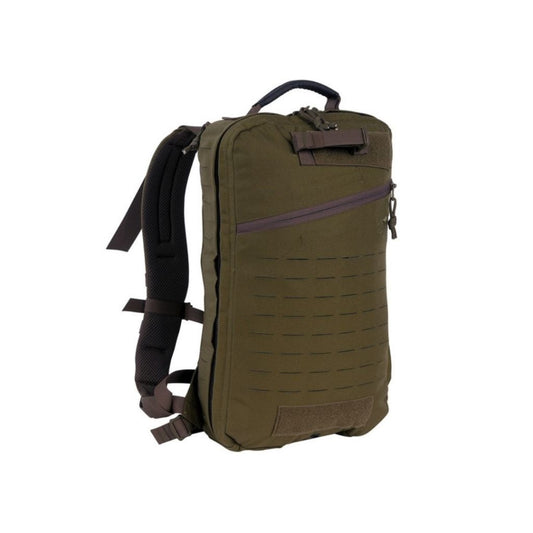 First Aid Backpack 15L

Flat medic backpack with intelligent, clearly laid-out interior. The MOLLE system on the front and sides is laser-cut. www.defenceqstore.com.au