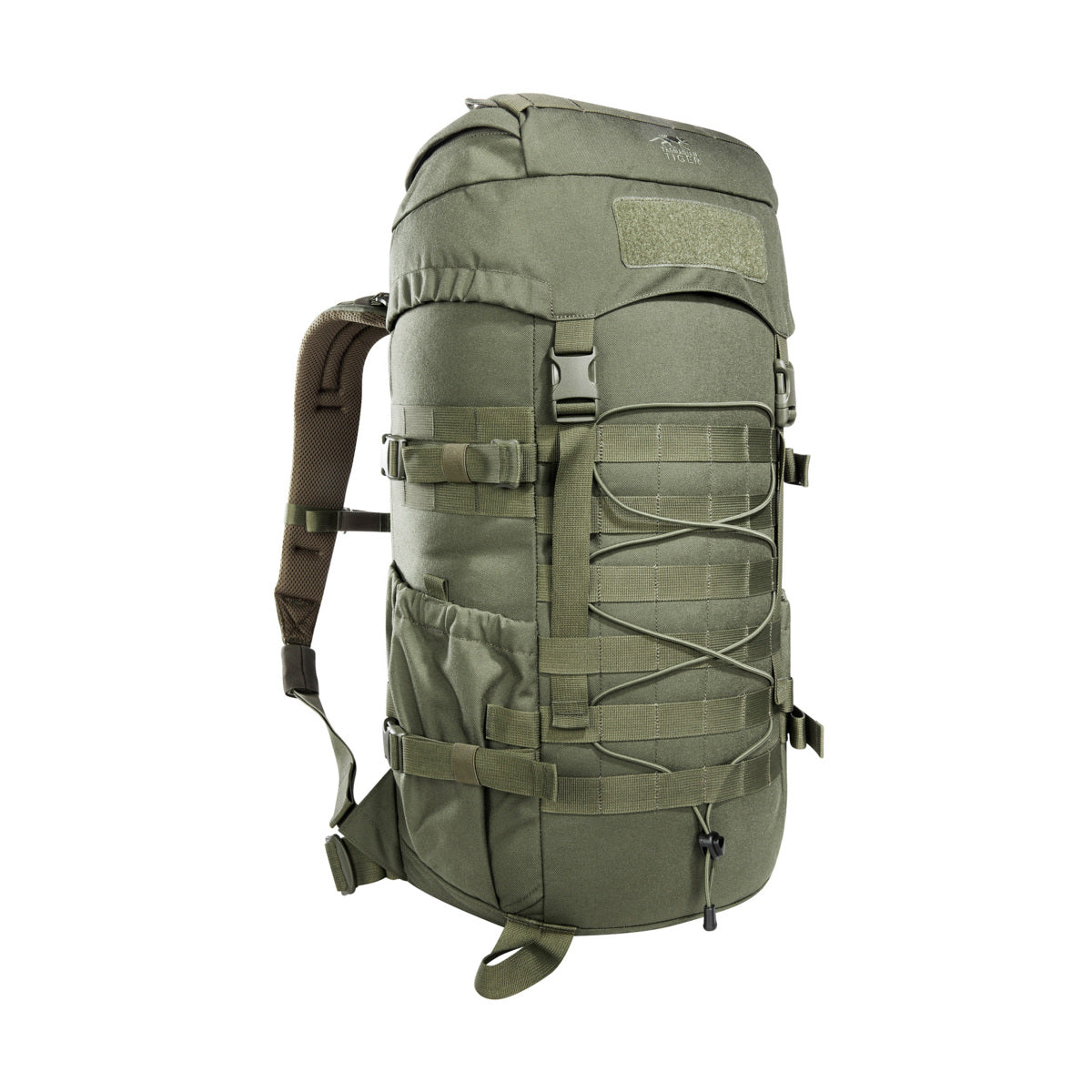 Explore the rugged outdoors with the TT Mil Ops Pack 30 backpack. This small yet robust backpack is designed with a padded back and removable waist belt for ultimate comfort. The MOLLE and lacing systems, compression straps, and side pockets provide versatile storage options, www.defenceqstore.com.au