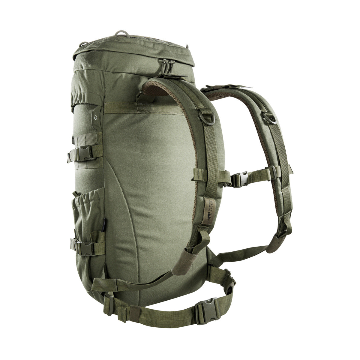 Explore the rugged outdoors with the TT Mil Ops Pack 30 backpack. This small yet robust backpack is designed with a padded back and removable waist belt for ultimate comfort. The MOLLE and lacing systems, compression straps, and side pockets provide versatile storage options, www.defenceqstore.com.au