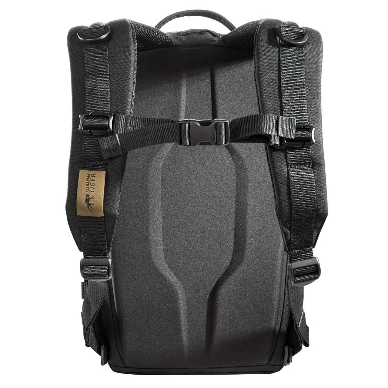 23 litre modular daypack. The back of the main compartment is lined with MOLLE hook panels for attaching compatible loop pouches. The flat zipper front pocket is great for documents while the laser-cut MOLLE on the front and sides allow you to add gear to suit your needs. It is also designed to hold a 15.4"" laptop. www.defenceqstore.com.au where police shop