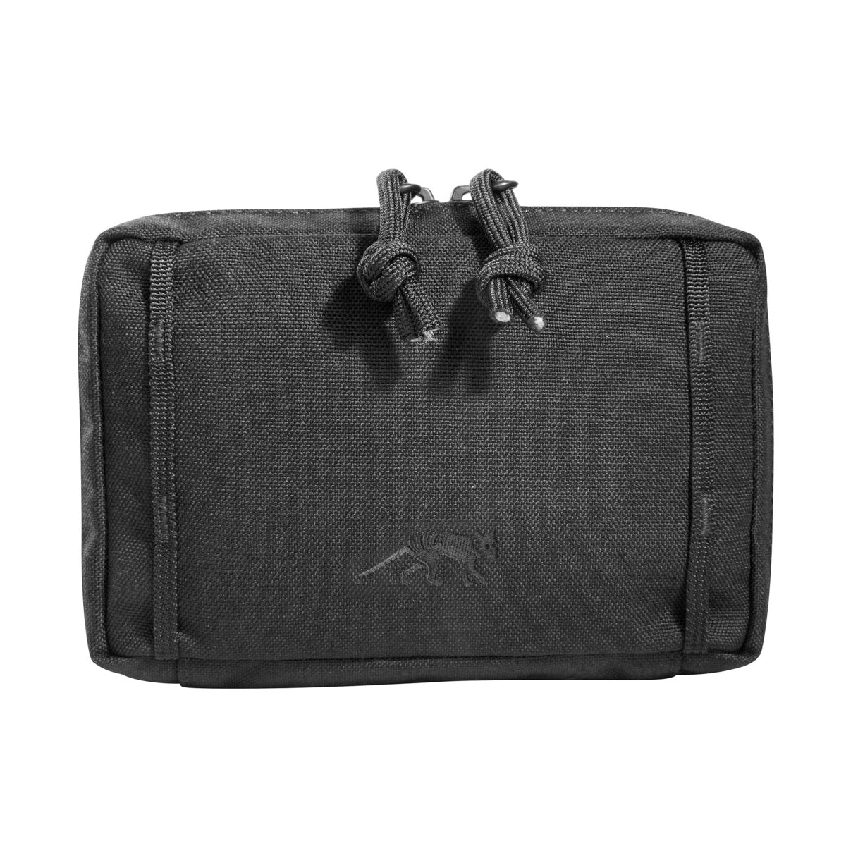 Accessory pouch with 10 x 15 x 4cm dimensions, a large opening and MOLLE reverse system. The inside features are a mesh pocket and elastic loops. www.defenceqstore.com.au