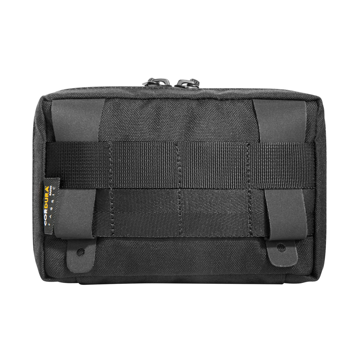 Accessory pouch with 10 x 15 x 4cm dimensions, a large opening and MOLLE reverse system. The inside features are a mesh pocket and elastic loops. www.defenceqstore.com.au