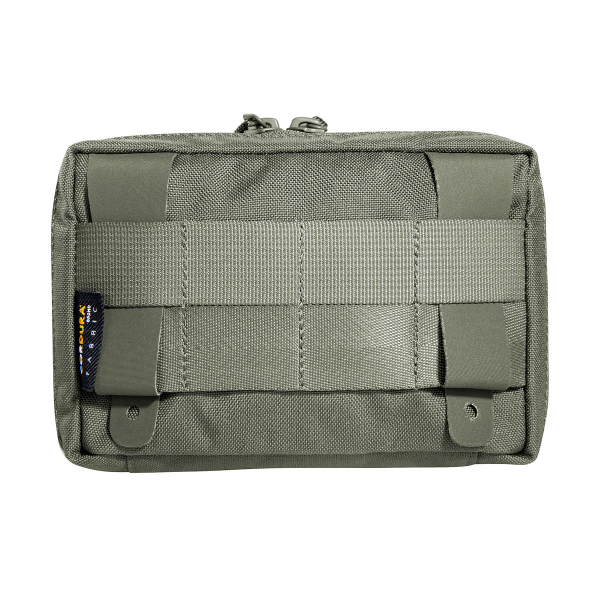 Accessory pouch with 10 x 15 x 4cm dimensions, a large opening and MOLLE reverse system. The inside features are a mesh pocket and elastic loops. www.defenceqstore.com.au