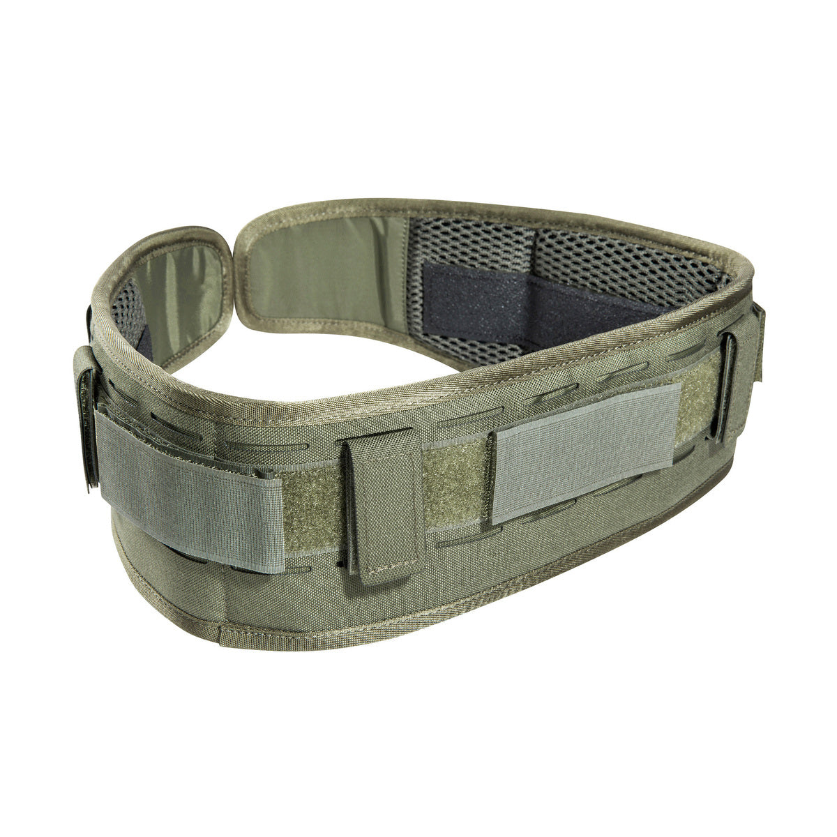 Padded intermediate belt for tactical belts. The belt has hidden hook-and-loop strips on the inside so you can attach it to an under-belt if need be. www.defenceqstore.com.au