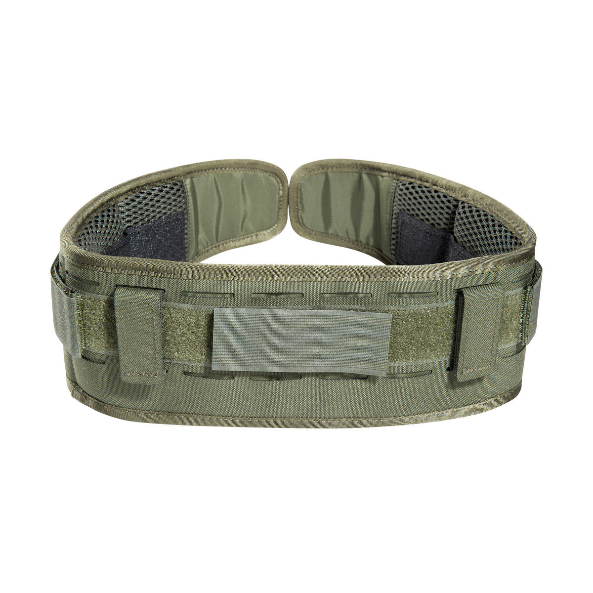 Padded intermediate belt for tactical belts. The belt has hidden hook-and-loop strips on the inside so you can attach it to an under-belt if need be. www.defenceqstore.com.au