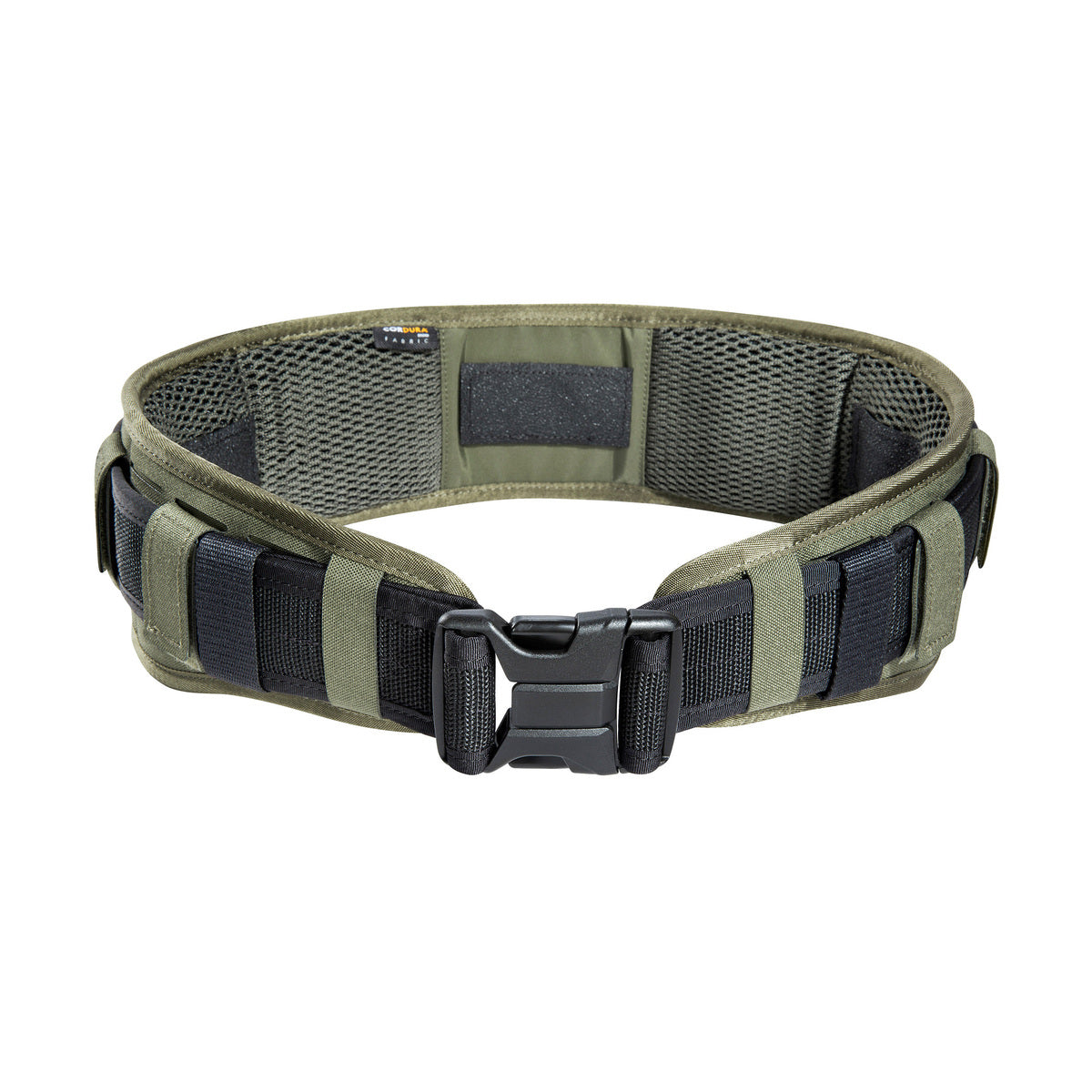 Padded intermediate belt for tactical belts. The belt has hidden hook-and-loop strips on the inside so you can attach it to an under-belt if need be. www.defenceqstore.com.au