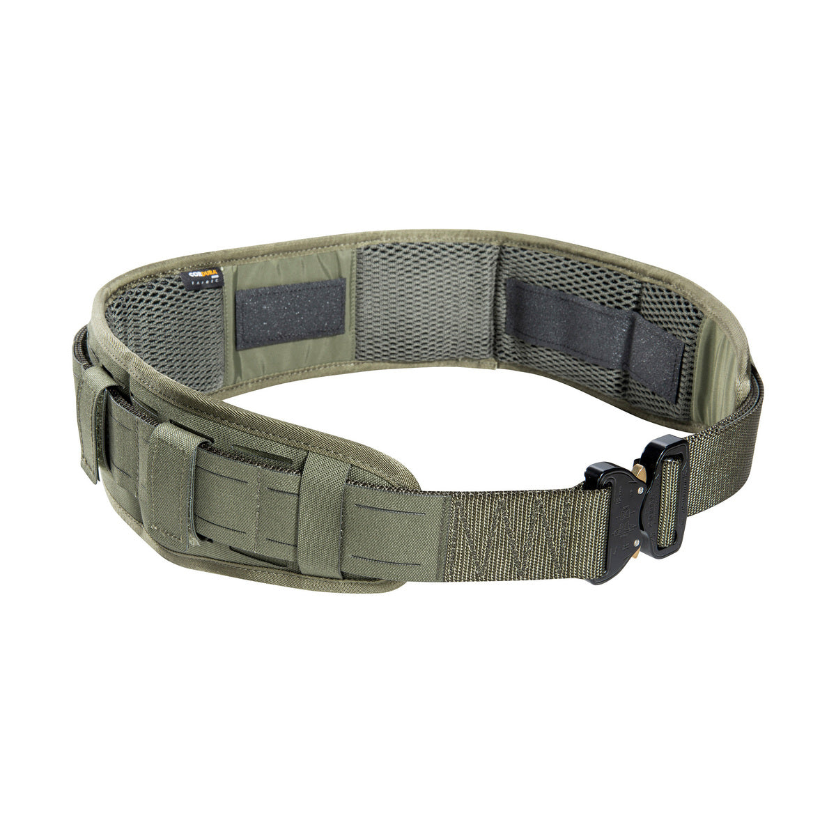 Padded intermediate belt for tactical belts. The belt has hidden hook-and-loop strips on the inside so you can attach it to an under-belt if need be. www.defenceqstore.com.au