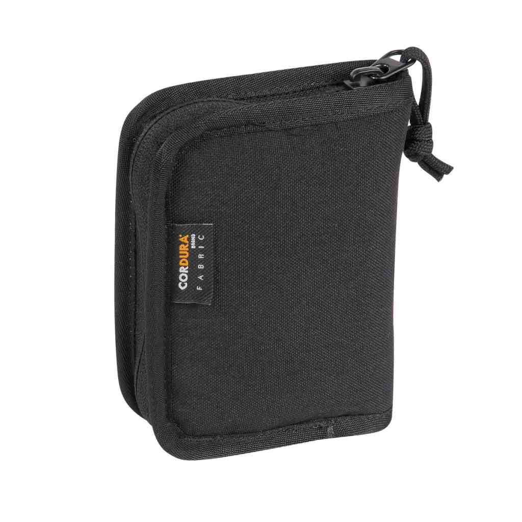 Specifications:  Measurements: 14cm x 10cm x 3cm Weight:&nbsp;90g Material: Cordura® 500 Denier, CRYPTALLOY® www.defenceqstore.com.au