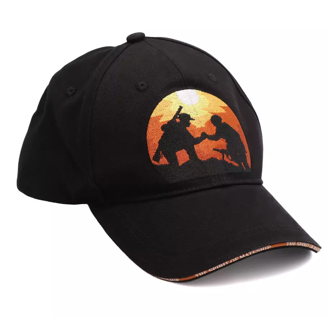 The "Spirit of Mateship Cap" is more than just an accessory; it's a symbol of unity, resilience, and the unbreakable bonds that define the Australian identity. Crafted with care, this cap features a sleek black design with a striking burnt orange sandwich peak. www.defenceqstore.com.au