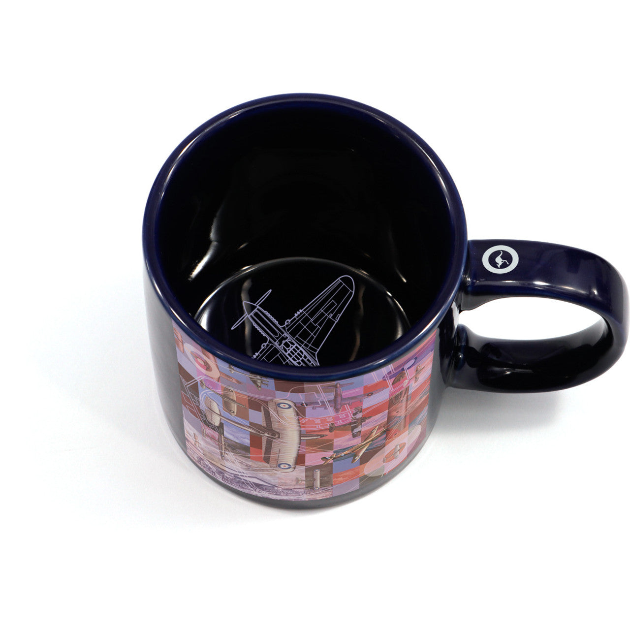 Introducing a collection of four limited edition coffee mugs featuring excerpts from the stunning artwork by Drew Harrison, commemorating the past 100 years of the Air Force. www.defenceqstore.com.au