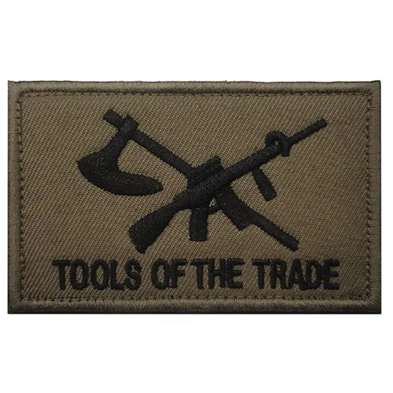 Experience the power and impact of Tools of the trade Velcro Backed Patch in a compact 8x5cm size. Don't underestimate the potential of this patch - it's the perfect addition to any outfit or accessory. Order now and discover the endless possibilities! www.defenceqstore.com.au