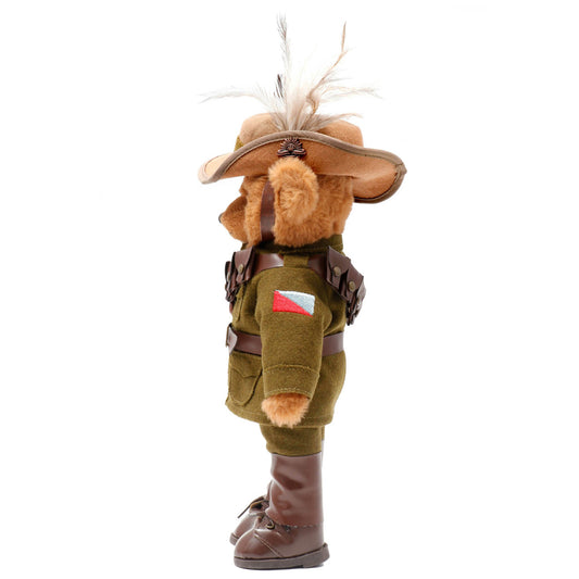 The Trooper Jones Light Horse Bear is a sensational bear that is not only a wonderful gift or collectable, but also a fantastic way to share Australia's proud military history with every age group. www.defenceqstore.com.au