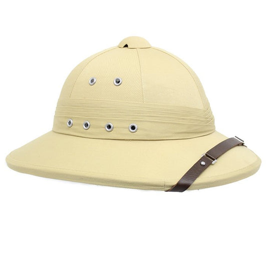Experience authentic military heritage with the USMC Pith Helmet—a timeless Wolseley pattern design that commands respect. Built for durability with natural woven fibre and quality cotton fabric, www.defenceqstore.com.au