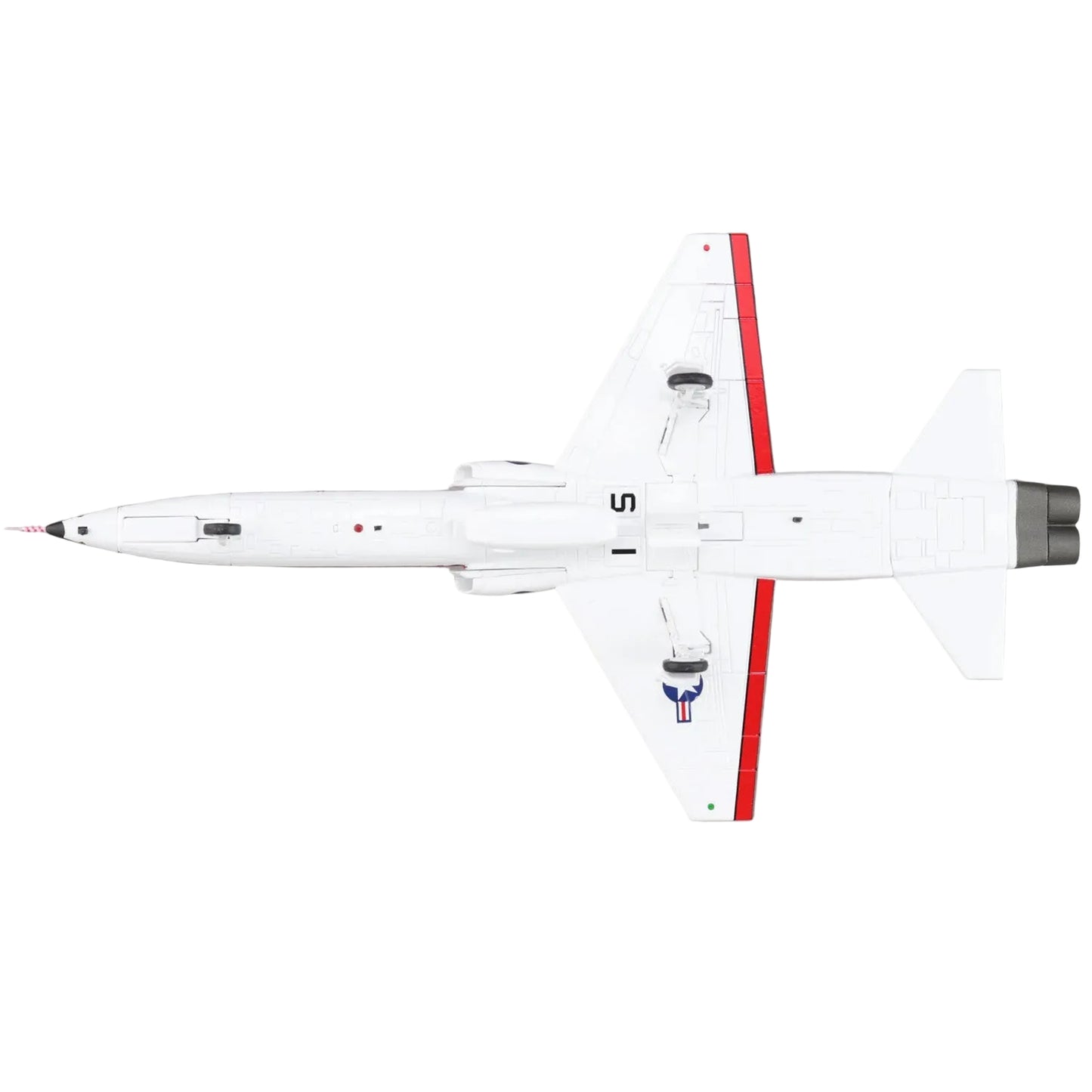 The T-38A Talon is a twin-jet supersonic trainer used by the US military since the 1960s. The US Naval Test Pilot School at NAS Patuxent River trains pilots and engineers for advanced flight testing.  www.defenceqstore.com.au