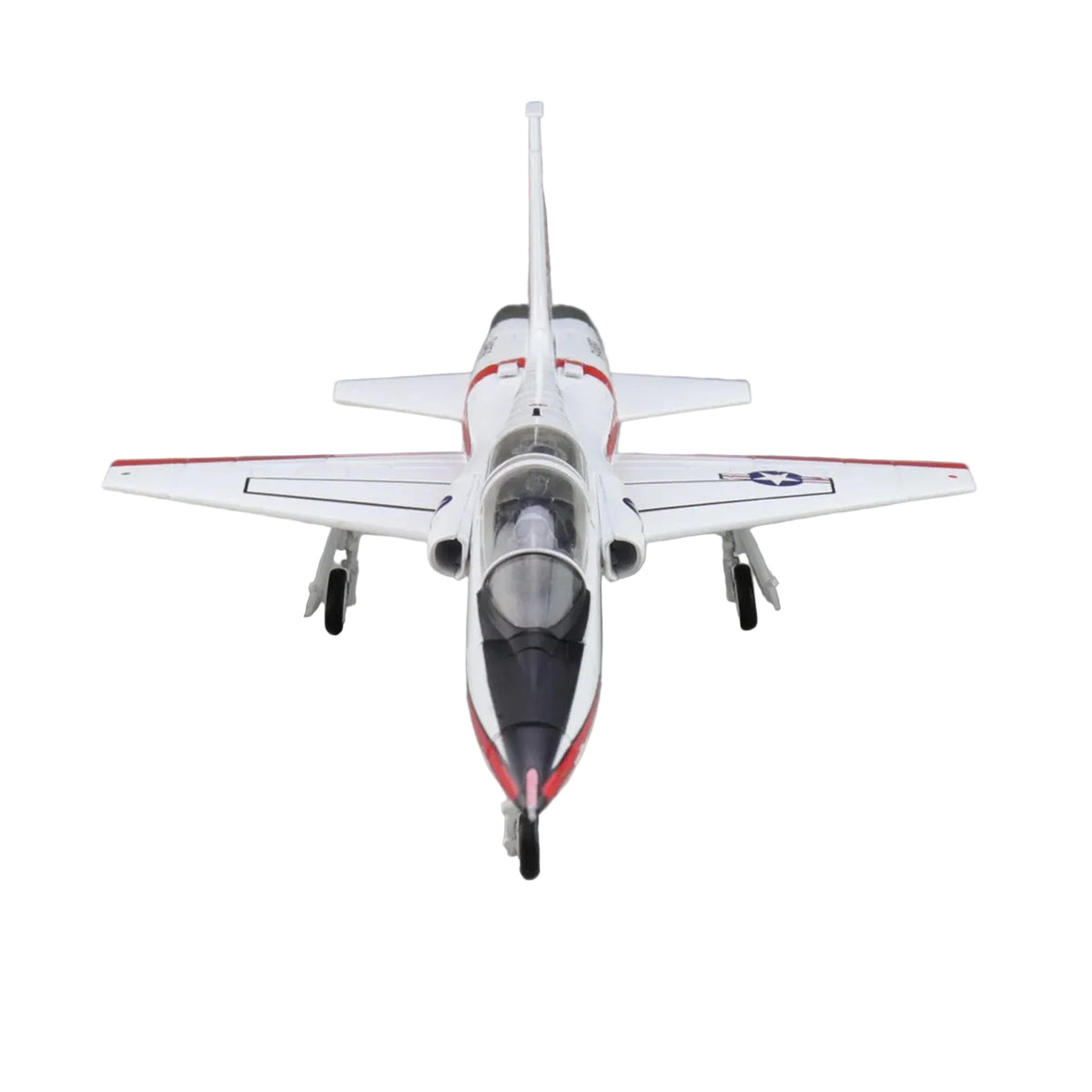 The T-38A Talon is a twin-jet supersonic trainer used by the US military since the 1960s. The US Naval Test Pilot School at NAS Patuxent River trains pilots and engineers for advanced flight testing.  www.defenceqstore.com.au