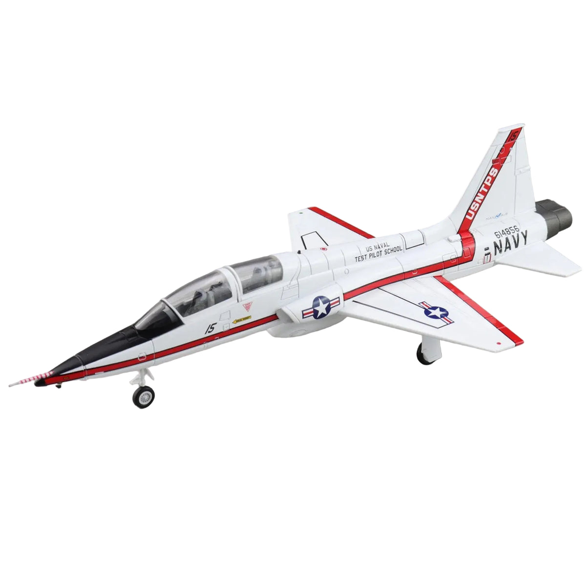 The T-38A Talon is a twin-jet supersonic trainer used by the US military since the 1960s. The US Naval Test Pilot School at NAS Patuxent River trains pilots and engineers for advanced flight testing.  www.defenceqstore.com.au