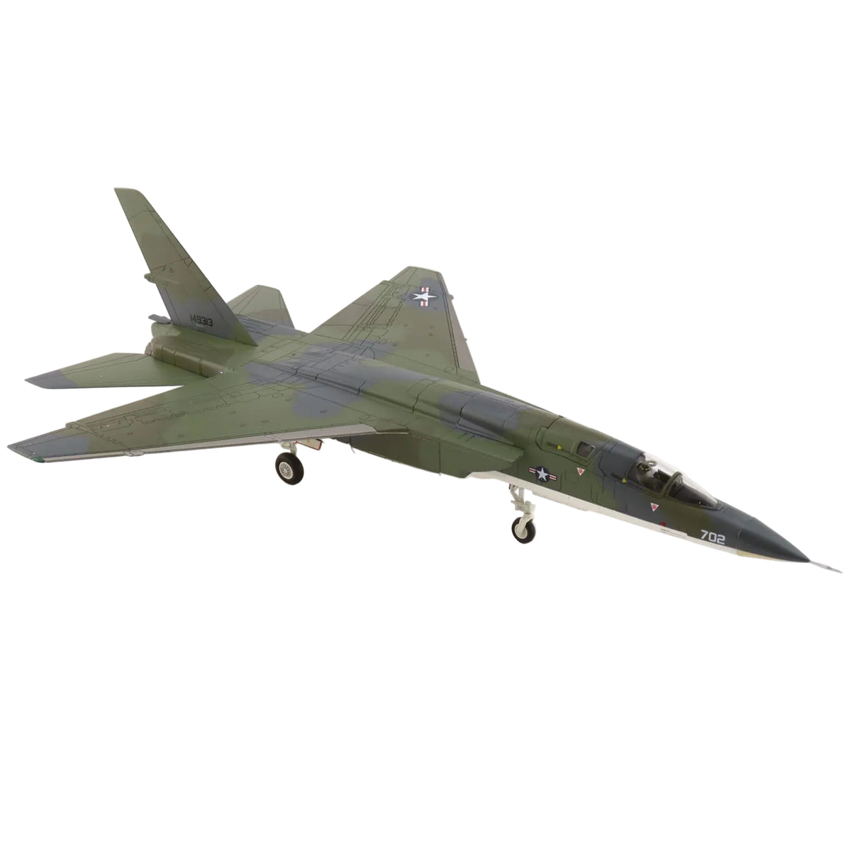 This 1/72 scale RA-5C Vigilante represents a rare piece of Cold War naval aviation history. Aircraft 149313, assigned to RVAH-6 ‘Fleurs’ reconnaissance squadron aboard USS Constellation, features an experimental paint scheme from 1966 operations. www.defenceqstore.com.au