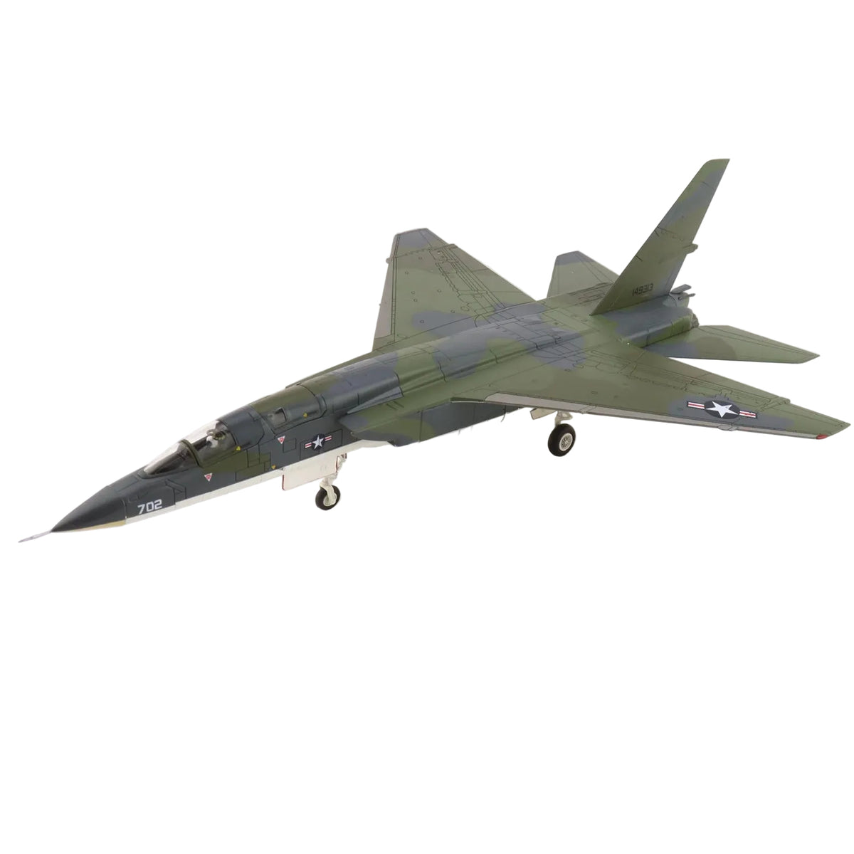 This 1/72 scale RA-5C Vigilante represents a rare piece of Cold War naval aviation history. Aircraft 149313, assigned to RVAH-6 ‘Fleurs’ reconnaissance squadron aboard USS Constellation, features an experimental paint scheme from 1966 operations. www.defenceqstore.com.au