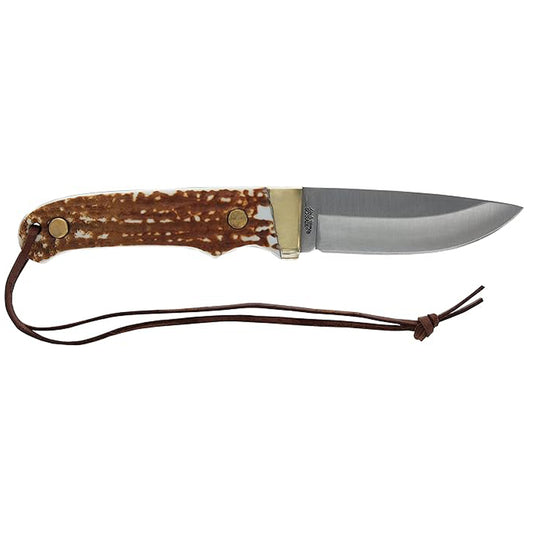 Uncle Henry PH1N Next Gen 8.1in High Carbon S.S. Fixed Blade Knife with a 3.6in Clip Point and Staglon Handle for Outdoor Survival, Camping and Hunting. www.defenceqstore.com.au