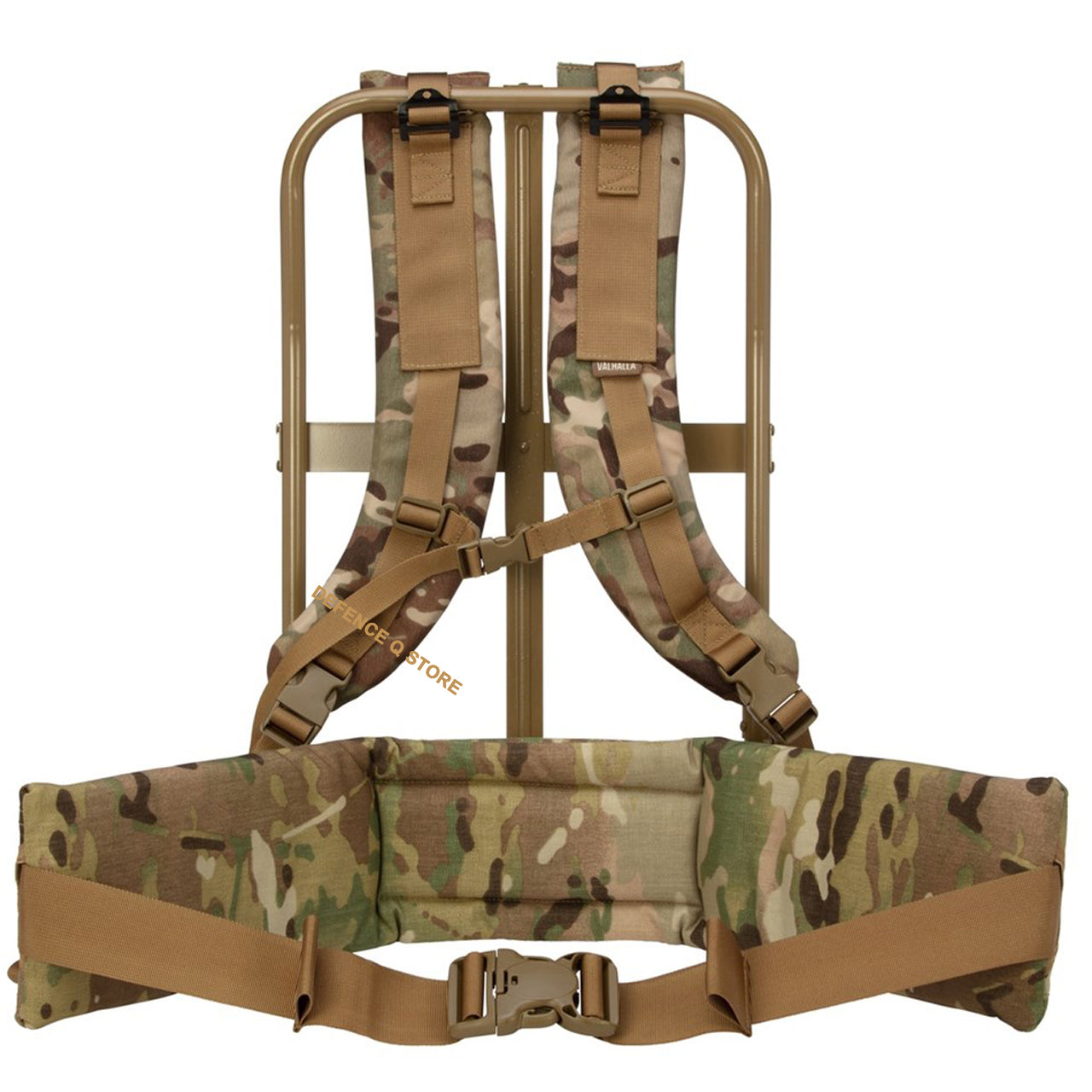 The VALHALLA Fight Light shoulder Straps are made for comfort with 3/4" foam padding for extra heavy loads. They are contoured to fit your shoulders and feature an adjustable sternum strap to help distribute weight. Available in Coyote Brown & Multicam. www.defenceqstore.com.au