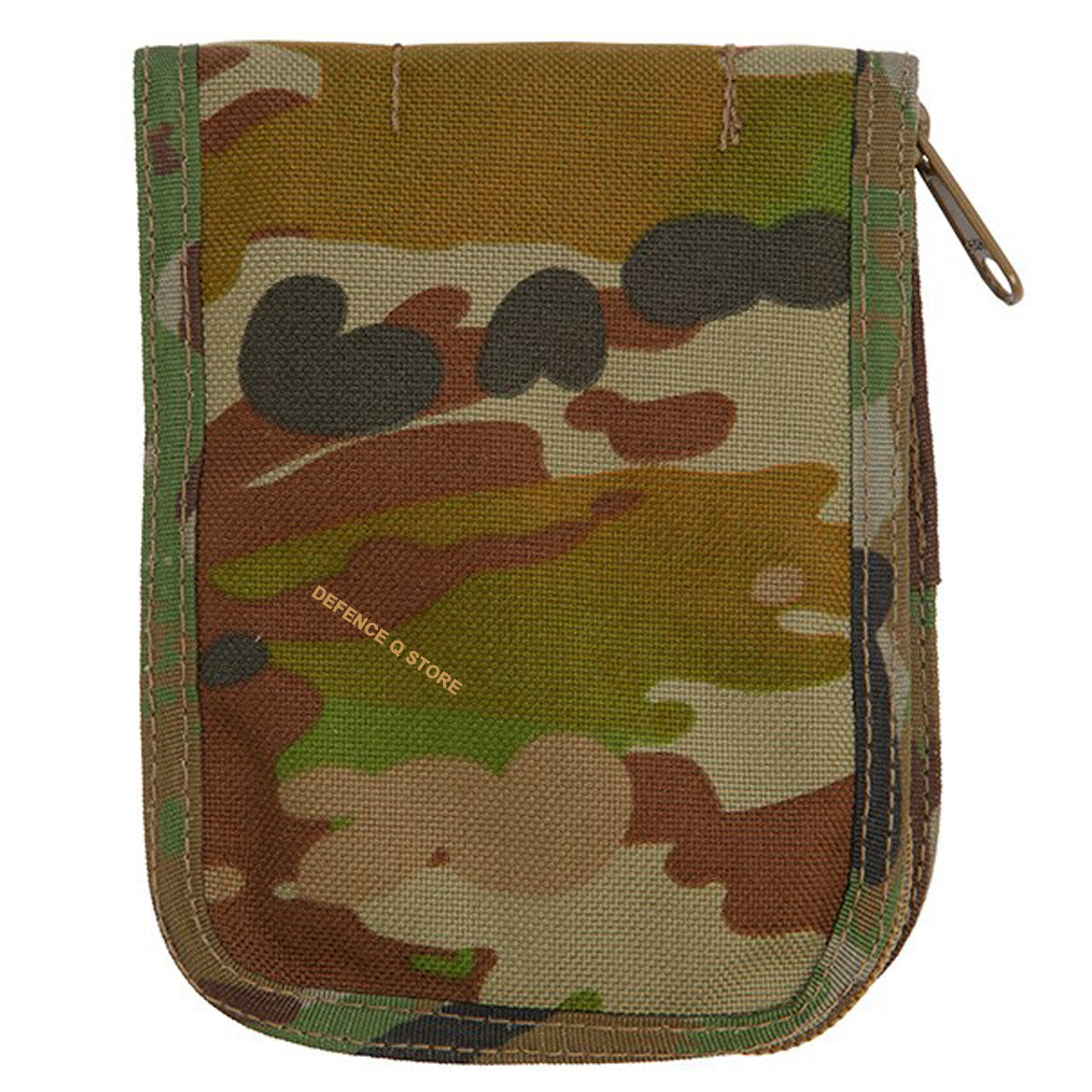 Designed to meet the needs of extreme environments. These CORDURA® fabric Covers fit all 3" x 5" top spiral notebooks. They have a rugged zipper closure and hold up to 4 writing utensils! Closed outside size is 4 1/4" x 6" in. www.defenceqstore.com.au