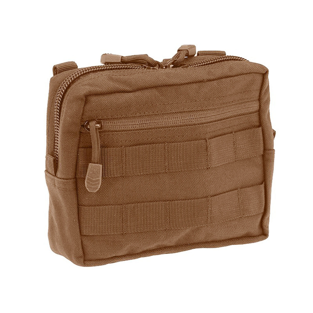 Organize your gear easily with the Wide Accessory Pouch MKIII Black. Elastic loops within provide quick access to essential items, and the front MOLLE panel allows you to attach additional pouches as needed. Plus, keep everything in its place with the front zippered section for ultimate organization and storage capacity. www.defenceqstore.com.au