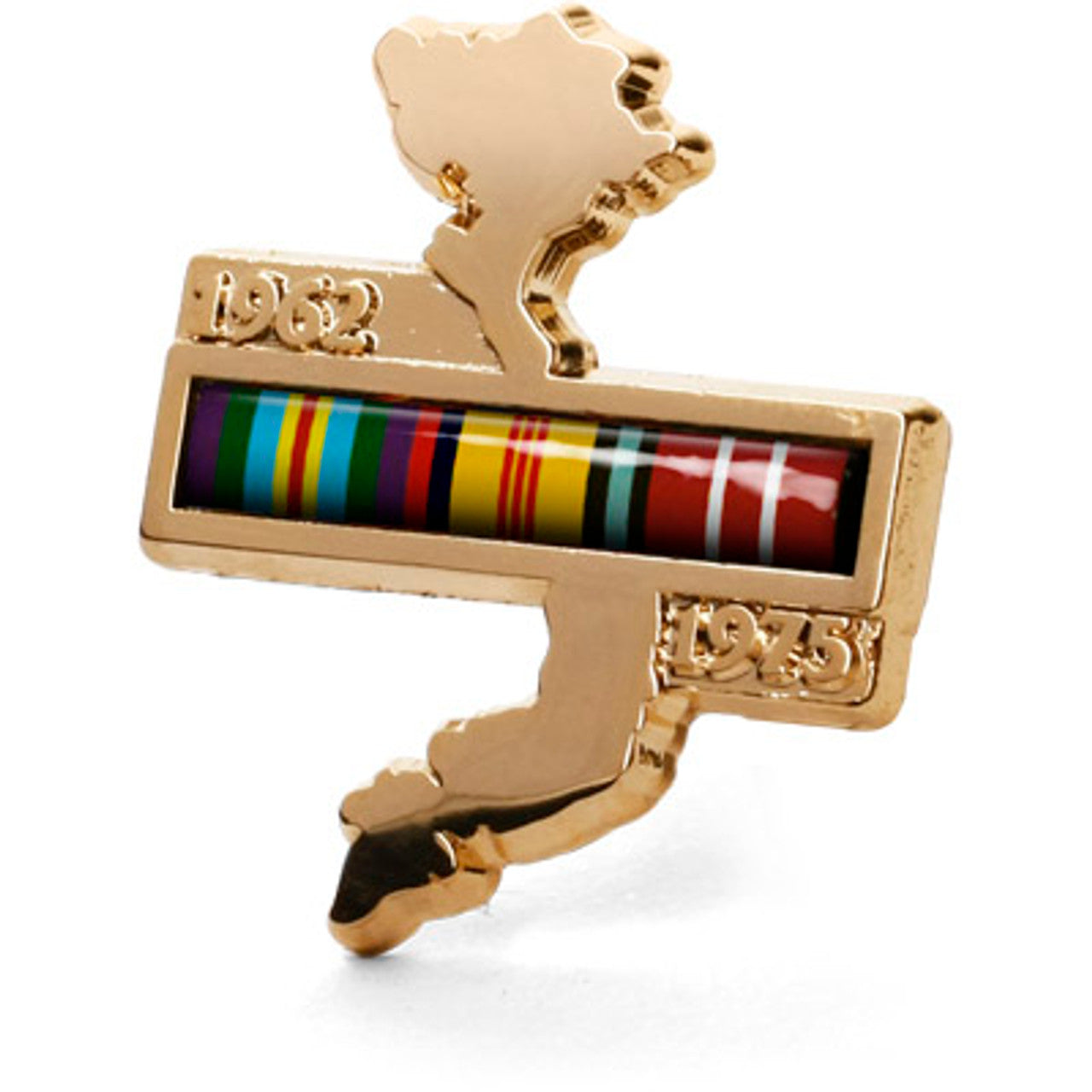 Vietnam Map Logistics & Support Ribbon Lapel Pin – Defence Q Store