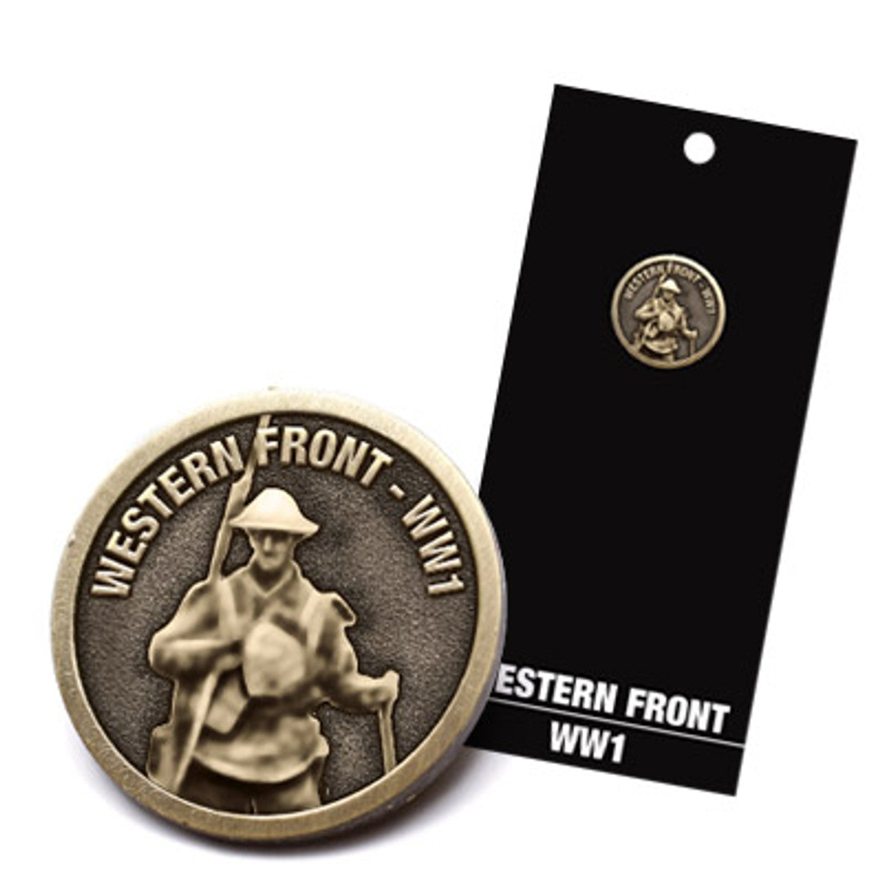 Introducing our Brass Lapel Pin, a tribute to the brave Australian soldiers who fought on the Western Front during World War 1. This lapel pin serves as a powerful reminder of their sacrifice and the significant place they hold in our nation's history. www.defenceqstore.com.au