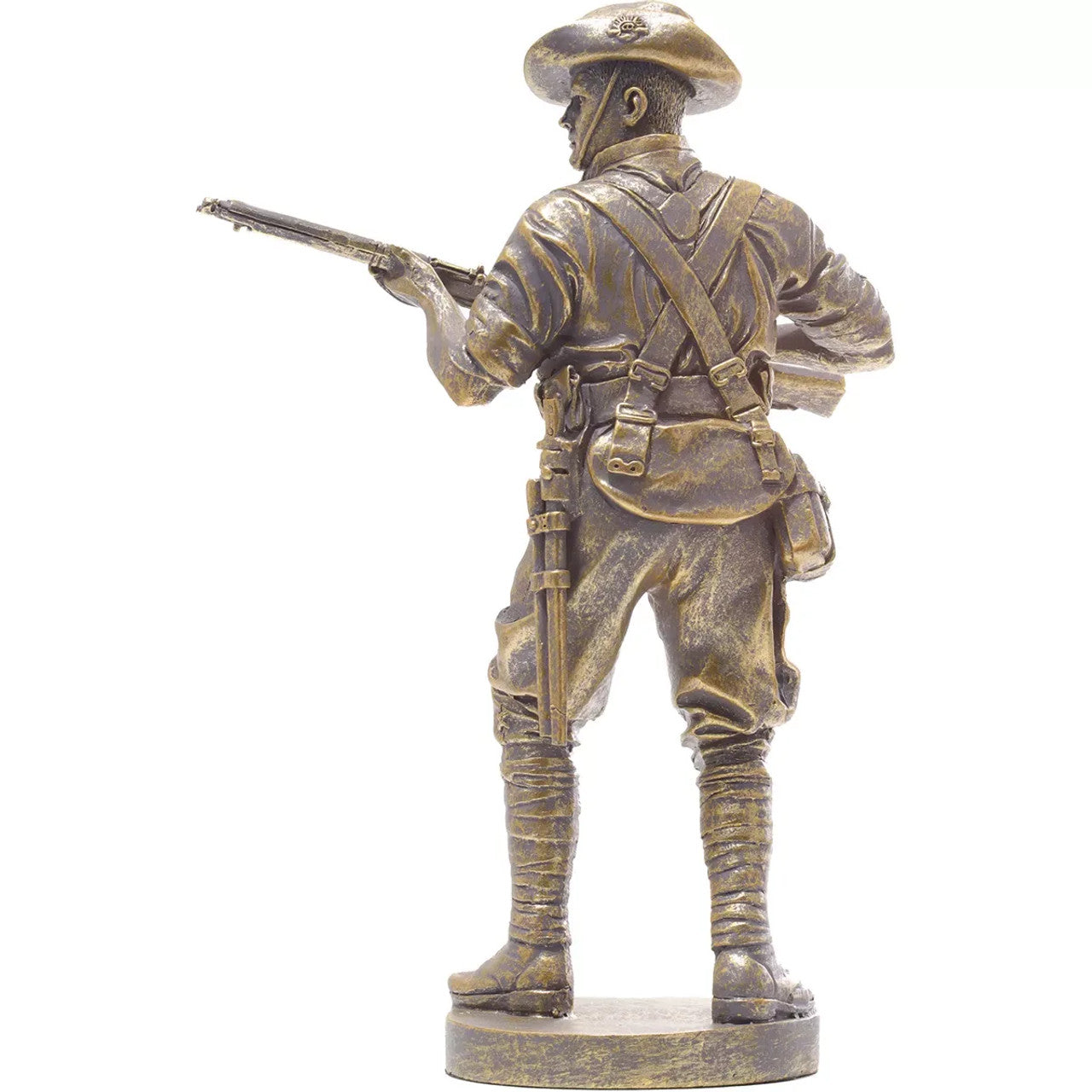 The sensational collector's edition of our fantastic WW1 Digger Miniature figurine. Only 100 of the WW1 Digger Miniature figurines feature this unique gold finish, creating the Collector's Gold Edition. www.defenceqstore.com.au