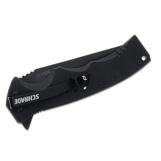 Impressive finish and function meet a mix of modern and primal design elements in this new offering from Schrade. The Sentiment Drop point folder knife offers a balanced feel and exceptional cutting capabilities. www.defenceqstore.com.au