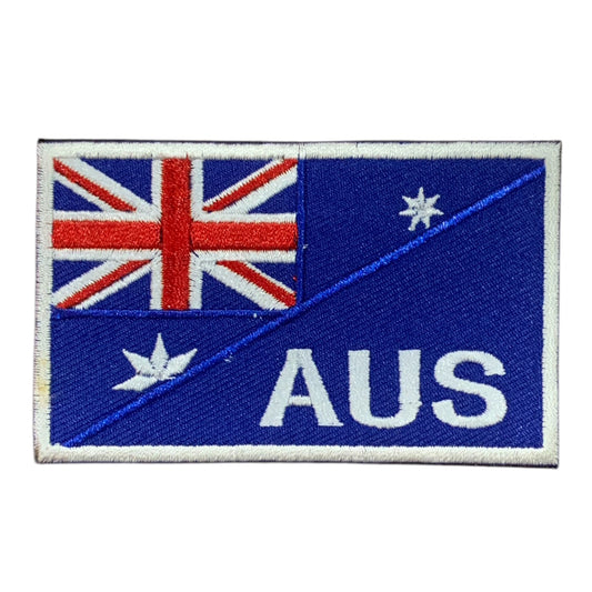 Experience the bold beauty of Australian Blue with the classic touch of White Outline in our exquisite embroidered patch, now with a convenient Velcro backing for easy application. Measuring 8.5x5.5cm, this patch is the perfect way to add a touch of Australia to any outfit or accessory. Don't miss the chance to proudly display your love for this stunning country in a unique and stylish way. www.defenceqstore.com.au