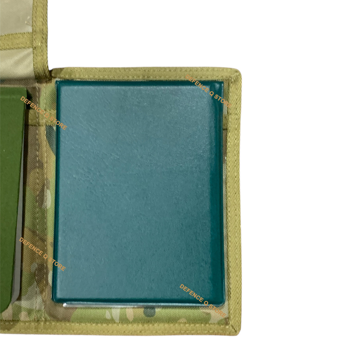Elevate your field administration game with this essential AMCU notebook cover. With space for a notebook, two viewee twoee, and three writing utensils, it's a practical and organized solution. Plus, the middle flip panel provides storage for crucial documents on both sides. www.defenceqstore.com.au