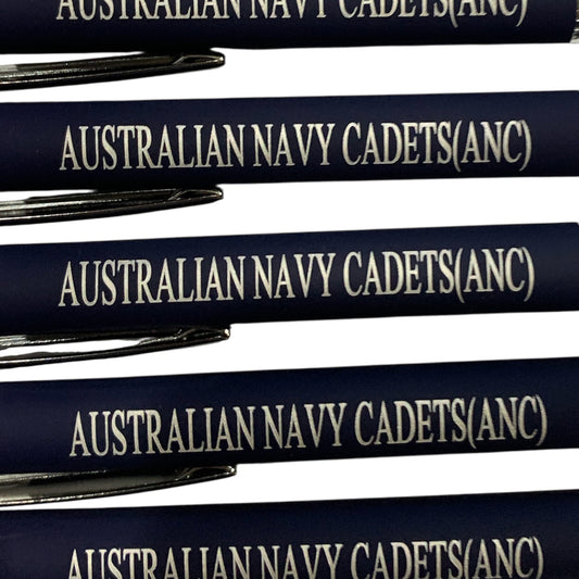 The Australian Navy Cadets (AAC) Pen Blue is a versatile tool that combines both a black ink pen and a stylus for touch screens. Perfect for conferences and events, this pen makes a comfortable and useful gift that is sure to be a favourite among recipients. www.defenceqstore.com.au