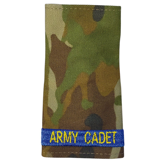 Experience the pride and honour of being a CADET CDT in the Australian Army Cadets with our AMCU Rank Slide! Perfect for displaying your rank and representing your dedication to serving your country. Get yours now and feel the power and prestige of wearing an official AAC Rank Slide. www.defenceqstore.com.au