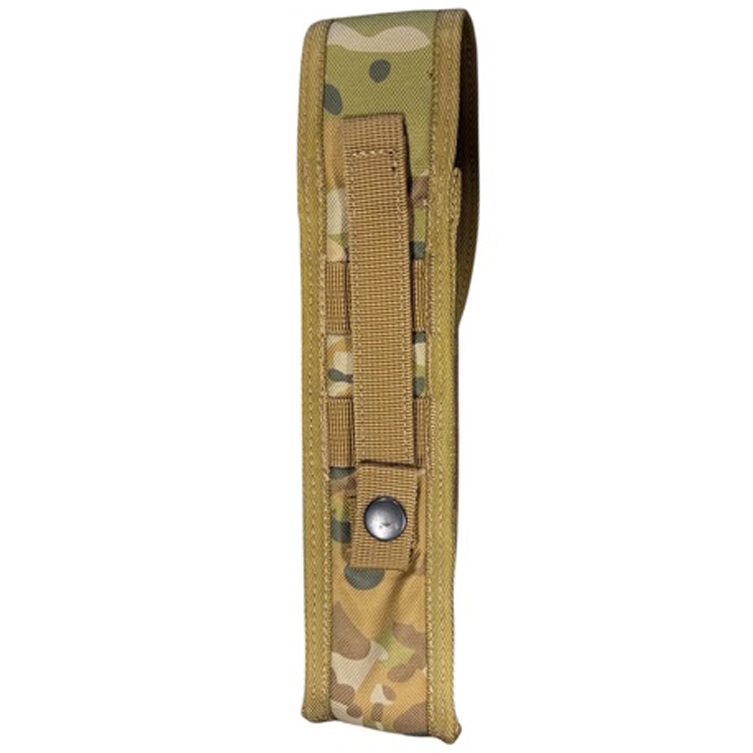 Secure your torch or baton with confidence using this heavy-duty pouch, engineered from robust 900D fabric with dual polyurethane coating for maximum durability. The combination velcro and press stud closure keeps your gear locked in place, while the drainage hole prevents moisture buildup. www.defenceqstore.com.au