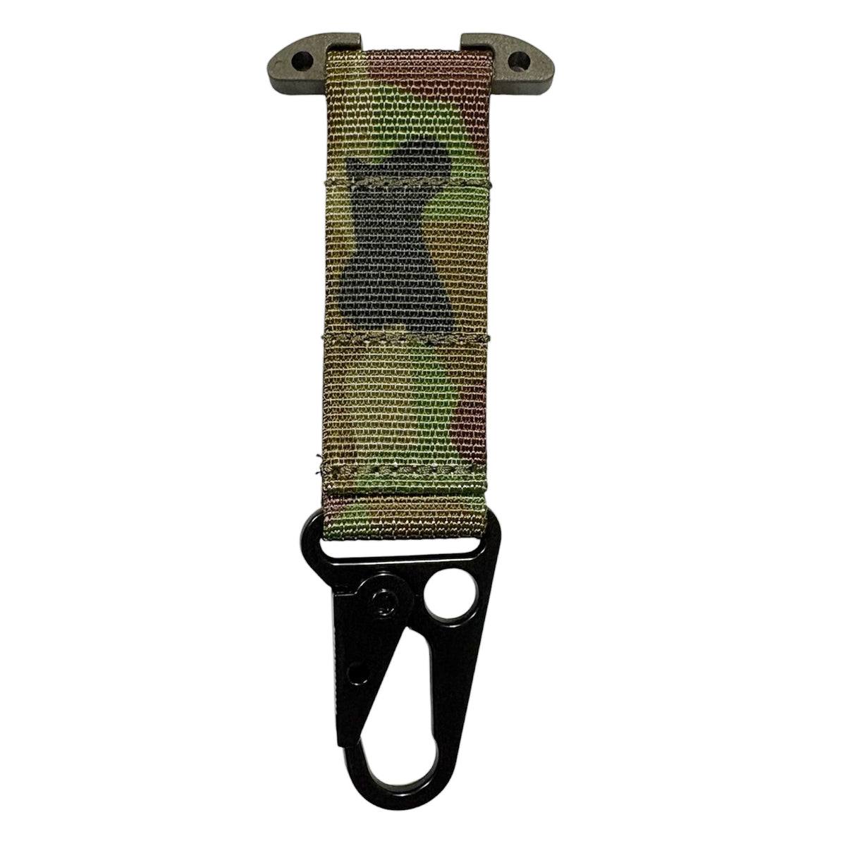 Secure your essentials with military-grade reliability. This AMC tactical key holder combines premium nylon webbing with heavy-duty stainless steel construction to keep your keys and small gear exactly where you need them.  www.defenceqstore.com.au