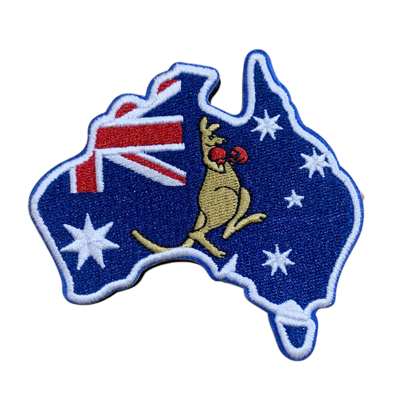 Experience the pride of Australia with our iconic Australian and Boxing Kangaroo Embroidery Patch, featuring a sturdy Velcro backing for easy application. Measuring at 8.8x8cm, this patch is the perfect addition to your collection or to show your love for Australia on any surface. www.defenceqstore.com.au