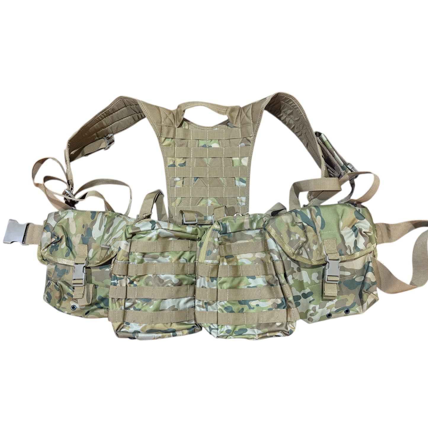 Engineered for cadets who take their training seriously, this AMCU webbing set combines smart load distribution with tactical functionality. Carry more without the burden—the lightweight frame supports substantial gear while maintaining comfort during extended field work.  www.defenceqstore.com.au