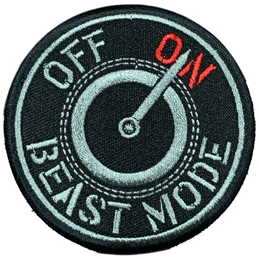 Unleash your creativity with the Beast Mode Round Embroidery Patch Hook & Loop! Measuring 8cm and featuring a beautifully embroidered design and secure hook & loop backing, this patch is a must-have for any collector.  www.defenceqstore.com.au
