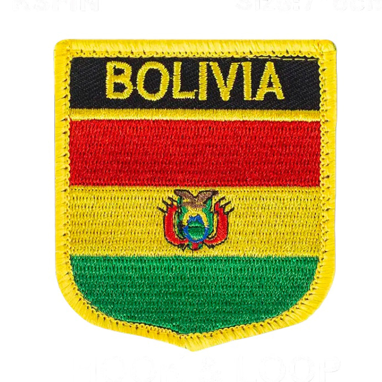 This Bolivia Flag Embroidery Velcro Backed Morale Patch Badge comes with Velcro backing for effortless attachment and measures 7x6cm. Show your unwavering support for this amazing country by adding this badge to your collection today! www.defenceqstore.com.au